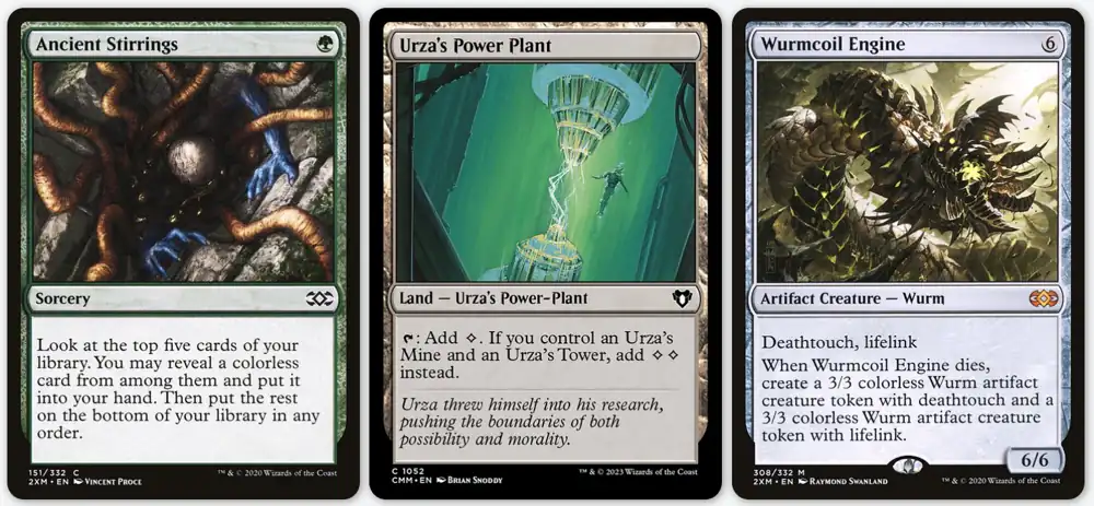 Tron example cards